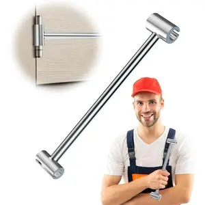 Door Hinge Adjustment Tool 14-19mm In Hinge Adjustment Tool,Hinge Bender,Knuckle Bender,Hinges Gap Adjusting Wrench Hinge Adjuster- Door Hinge Bender,Upgraded Door Henge Repair Tool
