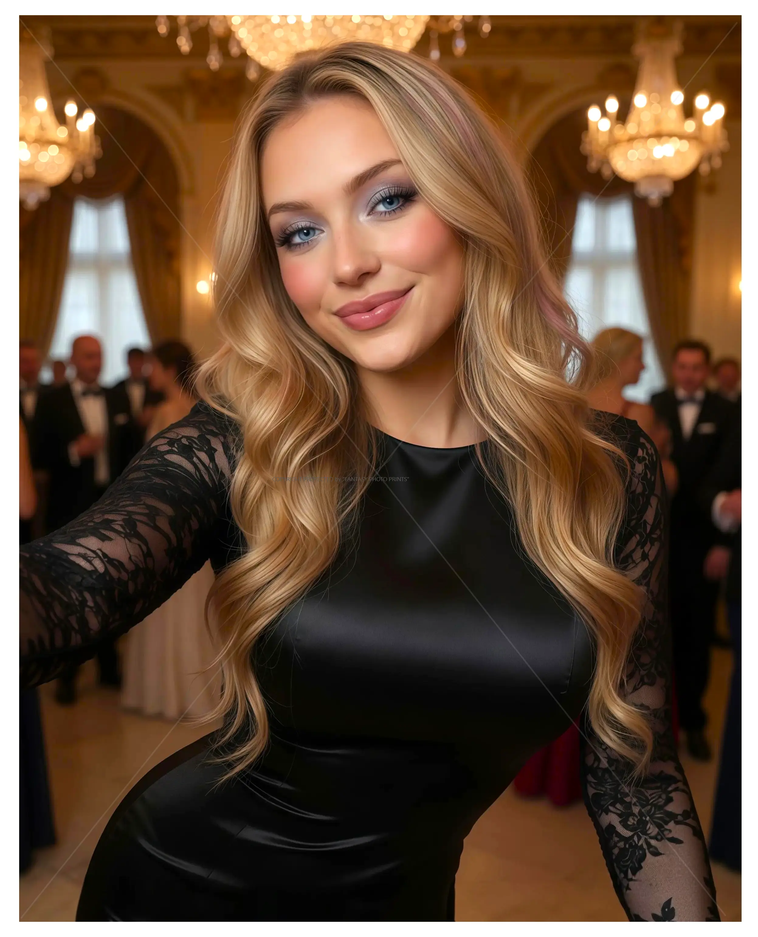 8x10 Photo Art Print Photograph Semi-Gloss Elegant Female Portrait Woman Artwork #95725