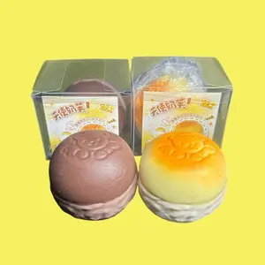 Angel Bear Creampuff Squishy, Slow Rising Squishy, Kawaii Squishy, Super Soft Squishy, Satisfying Stress Toy