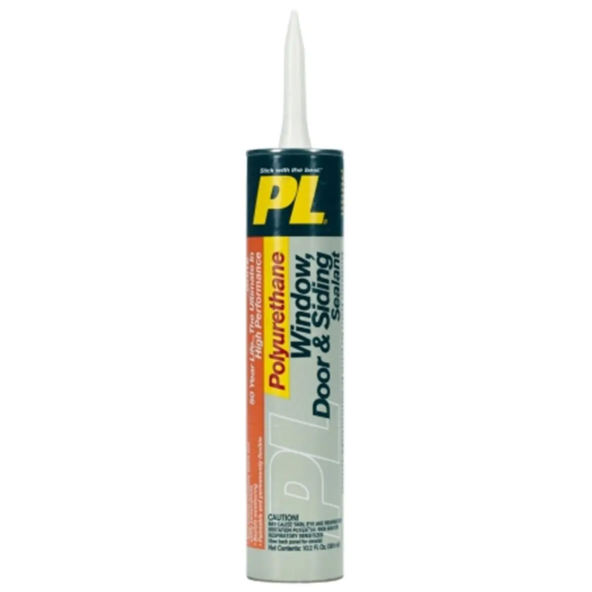 Henkel/OSI Polyurethane Window, Door & Siding Sealant, 10.2 oz White High-Performance Paintable Outdoor Weatherproof Sealant with 50-Year Life, Permanently Flexible Formula, Seals Windows, Doors, Utility Penetrators, Paintable Surface