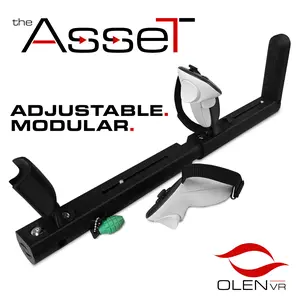 Olen VR The Asset VR Stock Accessory Compatible with Meta Quest 2 & 3 & 3S