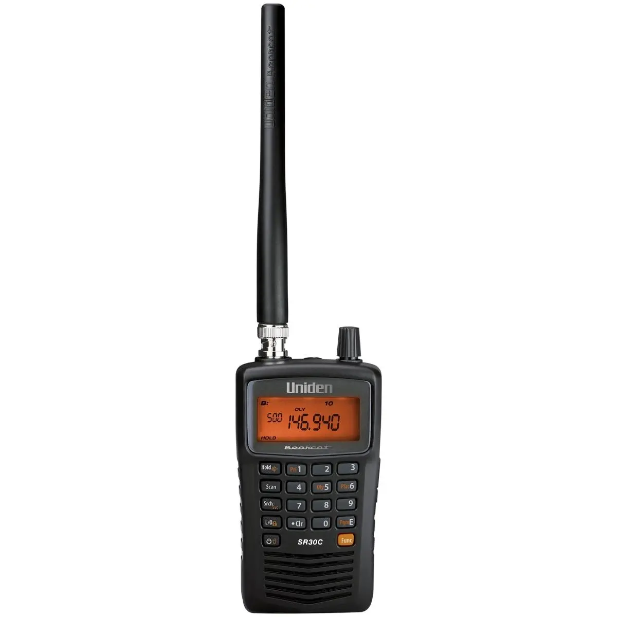 Uniden Portable SR30C Handheld Narrow Band Scanner, Featuring 10 Channel Banks and Service Search Bands