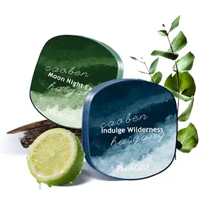 PLEACOZ Men’s Solid Perfume Balm – Alcohol-Free, Long-Lasting, Portable | Natural Layered Fragrance