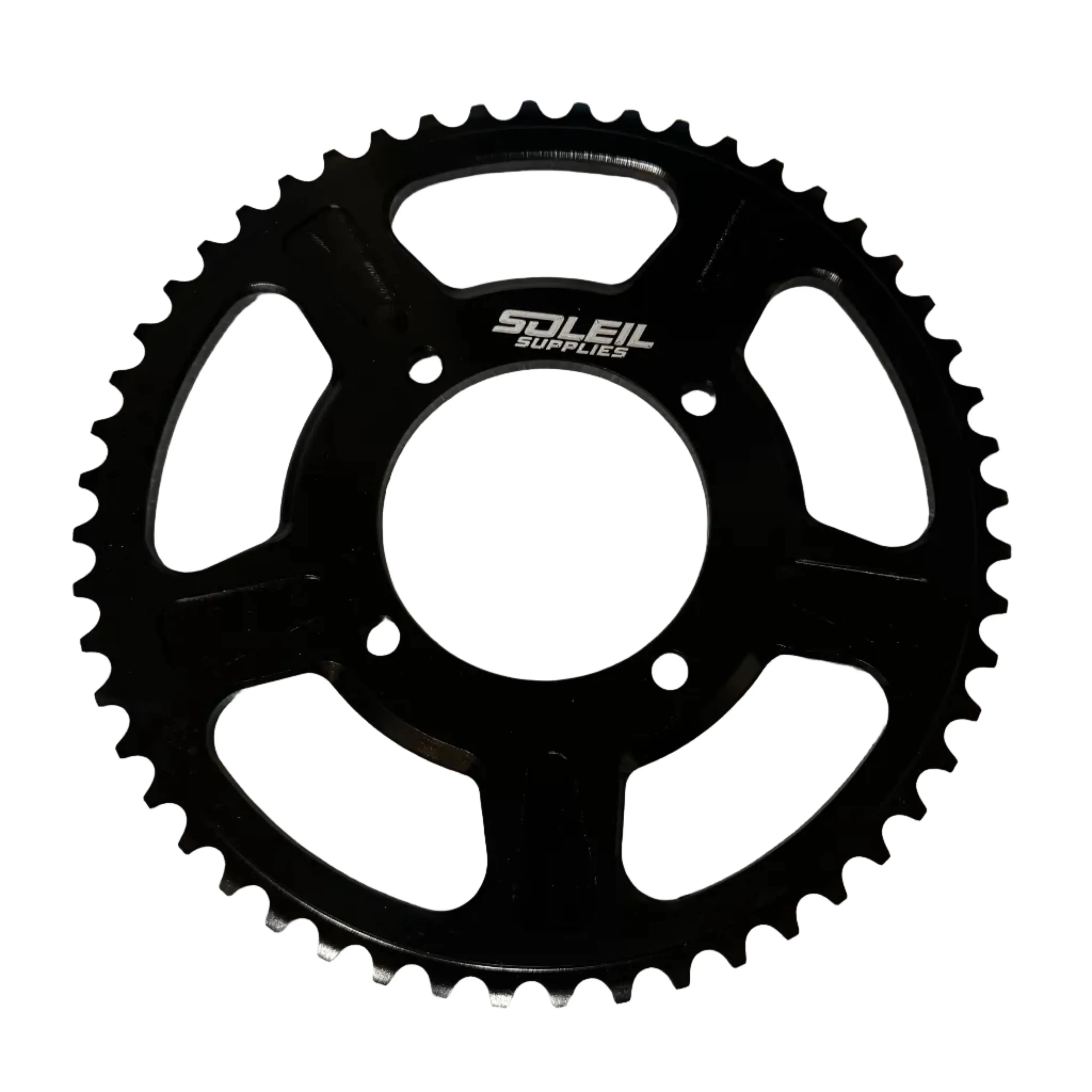 Tuttio Soleil 01 Upgraded 52-Tooth Rear Sprocket for Motorcycle Trail Riding, Direct Fit, Enhances Low End Pull