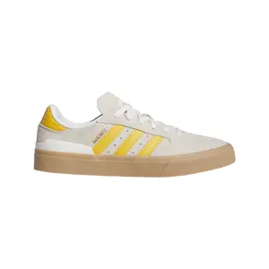 adidas Mens Busenitz Vulc Ii Lace Up Sneakers Shoes Casual - White, Yellow