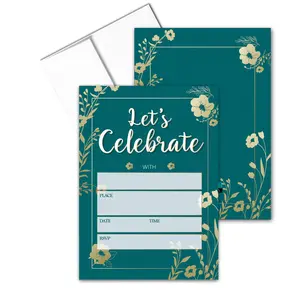 Stonehouse Collection | You Are Invited Formal Fill-in Party Invitations With Envelopes | 25 Invites & Envelopes | Wedding, Baby Shower, Rehearsal Dinner, Birthday Party