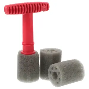 T-Handle Lug Nut Wheel Cleaning Brush, Car Detailing Products for Automotive Car Washing and Maintenance