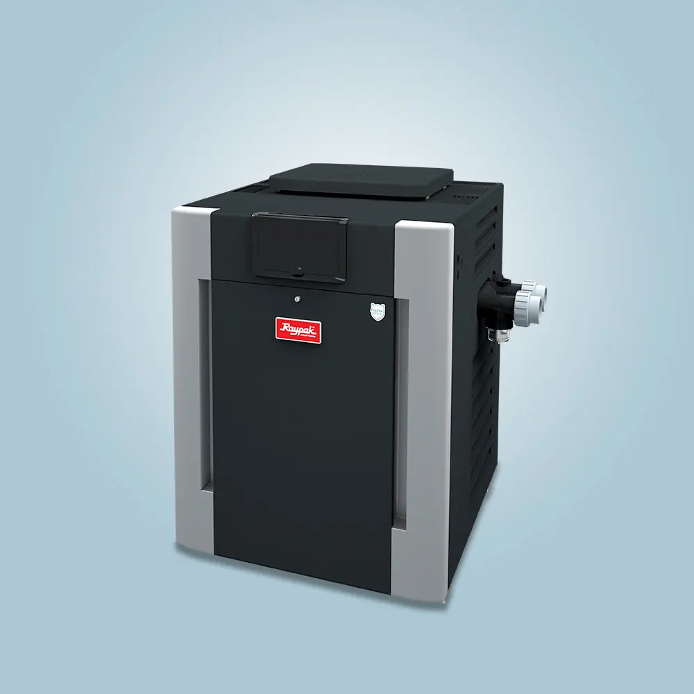 Raypak Digital 266K BTU Natural Gas Pool Heater - Copper - P-R266A-EN-C | 009221