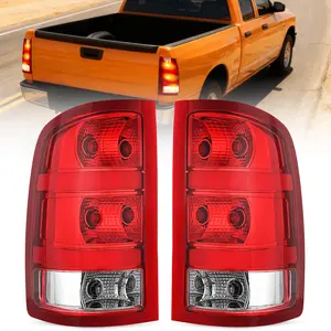 Nilight OE-Style Truck Tailight Assembly, Automotive Rear Lamp Replacement for 2007-2012 GMC Sierra 1500 & 2007-2013 2500HD/3500HD, Driver & Passenger Side Car Accessories,summervibes