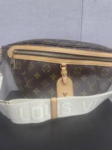 Pre-owned Louis Vuitton PVC leather Crossbody Bags LV high rise bumbag