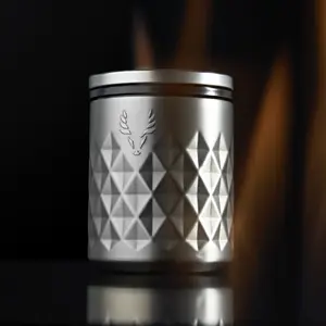 Paragon Stainless Steel Rocks Tumbler with Lid in Platinum 12 oz - Ceramic Coated Whiskey Tumbler, Gifts for Dad, Sip Without Limits
