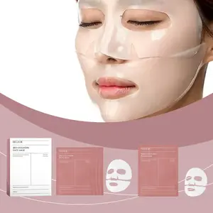 Eelhoe Collagen Face Mask 4pcs/12pcs, Collagen Hydration Mask, Hydrating and Moisturizing Skin Care, Smooth and Nourish Your Skin with Collagen