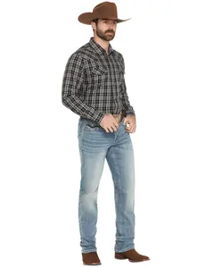 Cody James Men's Rowdy Wash Jackson Slim Straight Stretch Denim Jeans - Cjho25j04-Mdw
