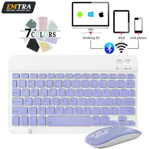 Mini Wireless  Bluetooth  For ipad Phone Tablet Portable Bluetooth  and Mouse For Samsung Xiaomi Android keyboard