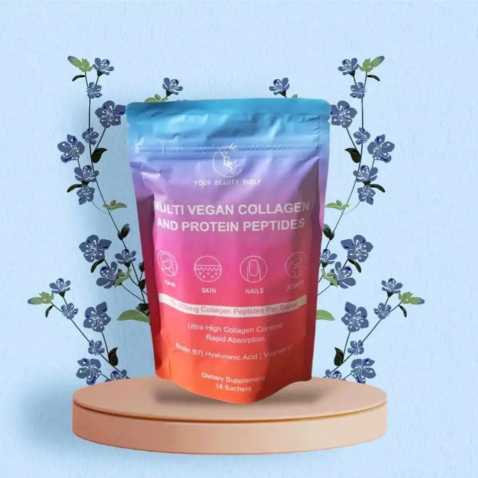 Multi vegan collagen and protein peptides Healthcare Fitness Supplement Hair Nail Beauty Dietary