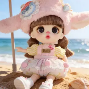 LoliFen Cute Soft Cuddly Plush Doll, 1/7 Ratio Kawaii Collectible Toy, Sweet Gift for Girls (Collectibles Category)