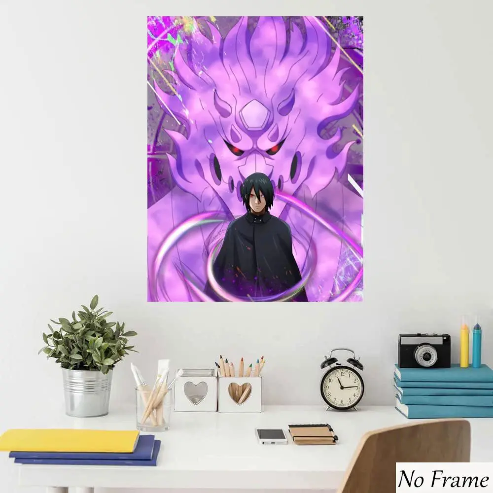 1pc Naruto Anime Poster, Fan Gift for Comic Lovers, Modern Wall Decor for Teen Girls/boys, Unique Creative Gift for Living Room