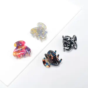 Mini Hair Claw - Assorted 4 Pack Hair Claw