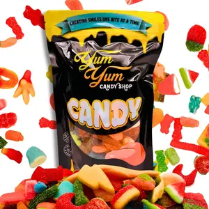 Ultimate Gummy Candy Mix – Over 150 Kinds Sweet and Sour Snack Chewy Gummies 1lb, 3lb, 5lb Ultimate Gummy Candy Mix – Over 150 Kinds Sweet and Sour Snack Chewy Gummies 1lb, 3lb, 5lb