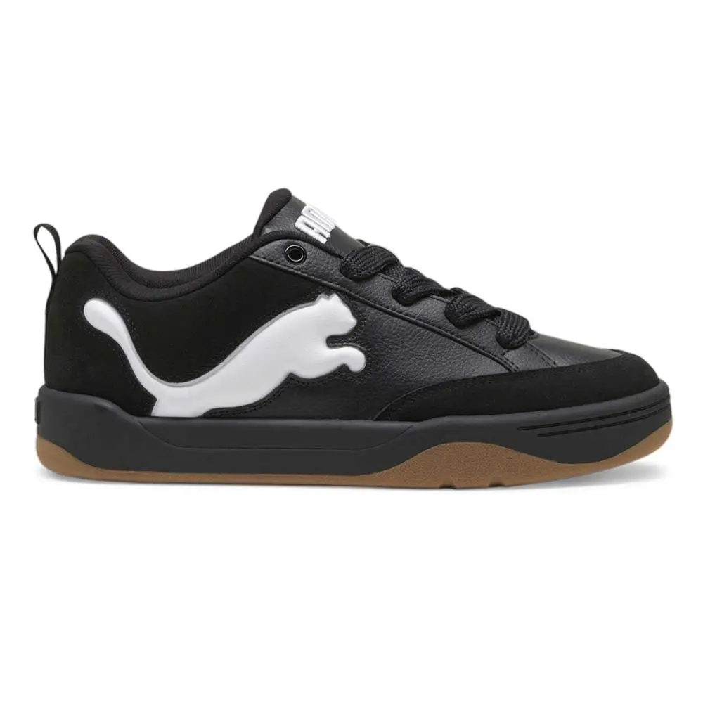 PUMA Mens Park Lifestyle Lace Up Sneakers Shoes Casual - Black