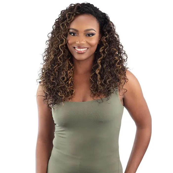 Shake N Go Organique Drawstring Full Cap Wig - ROSY GIRL
