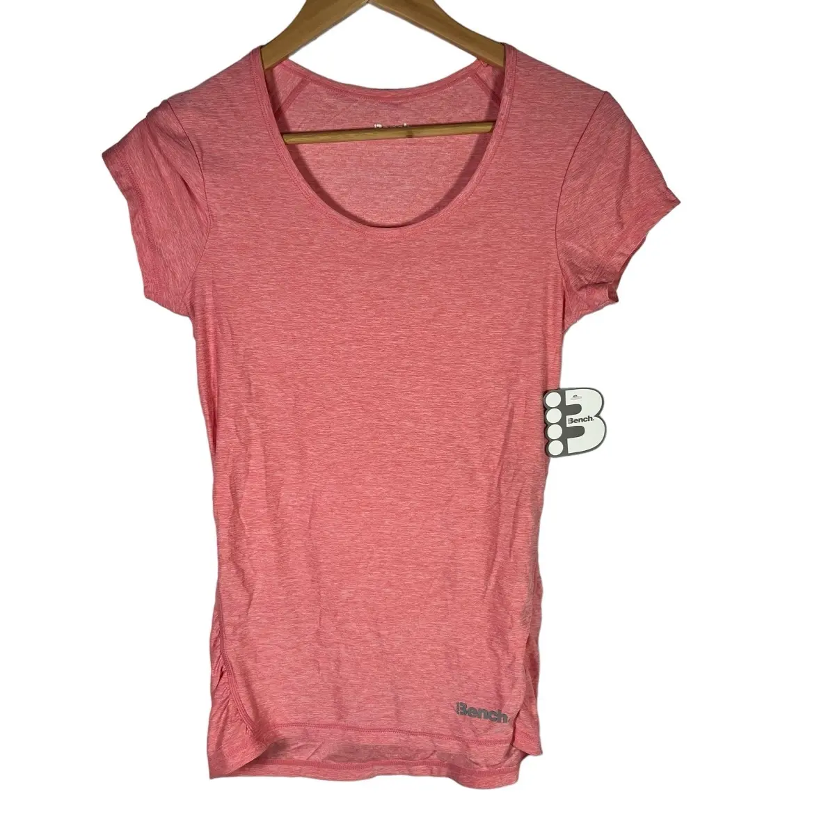 Bench Women's Pink Casual T-Shirt - Small Size - Womenswear, Top