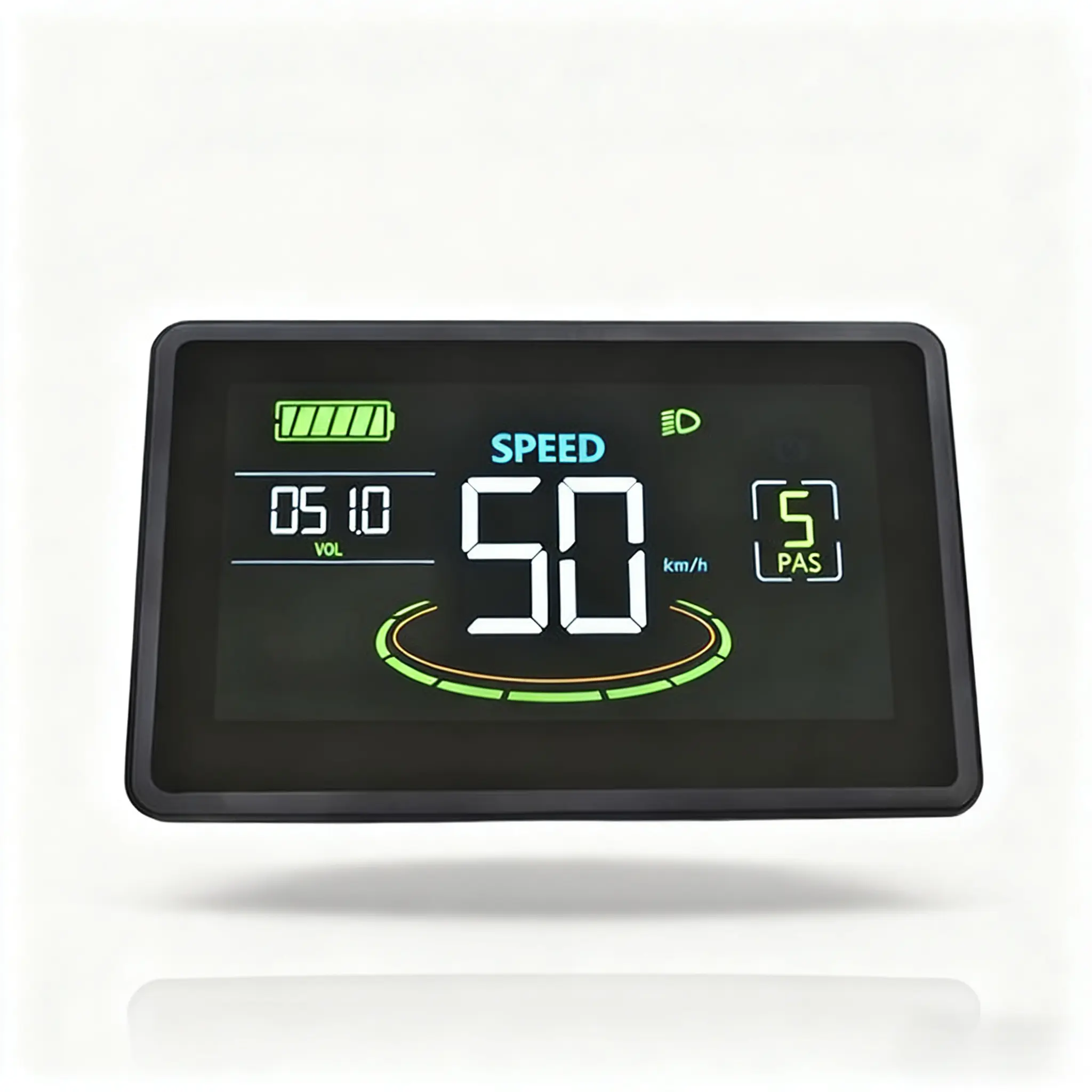 H6C E-Bike Display - Waterproof & Shockproof Electric Bike LCD, 5PIN & 6PIN, 18V/36V/48V/60V | Black Friday & Christmas Gift for Riders qla  waye  bike Electric Bike Controller