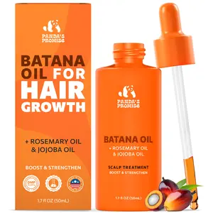 Batana Oil Scalp Treatment – Cold-Pressed & Unrefined | Nourishes Roots & Hydrates Dry Scalp – 1.7 fl oz