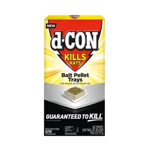 d-CON Rat Bait Pellet Trays, 2 Count
