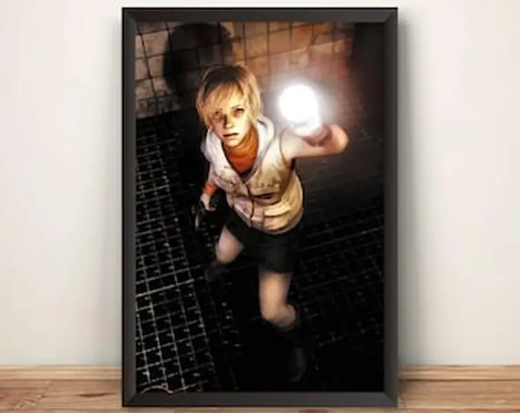 Heather Mason V4 Silence Hill 3 Cover Premium Poster