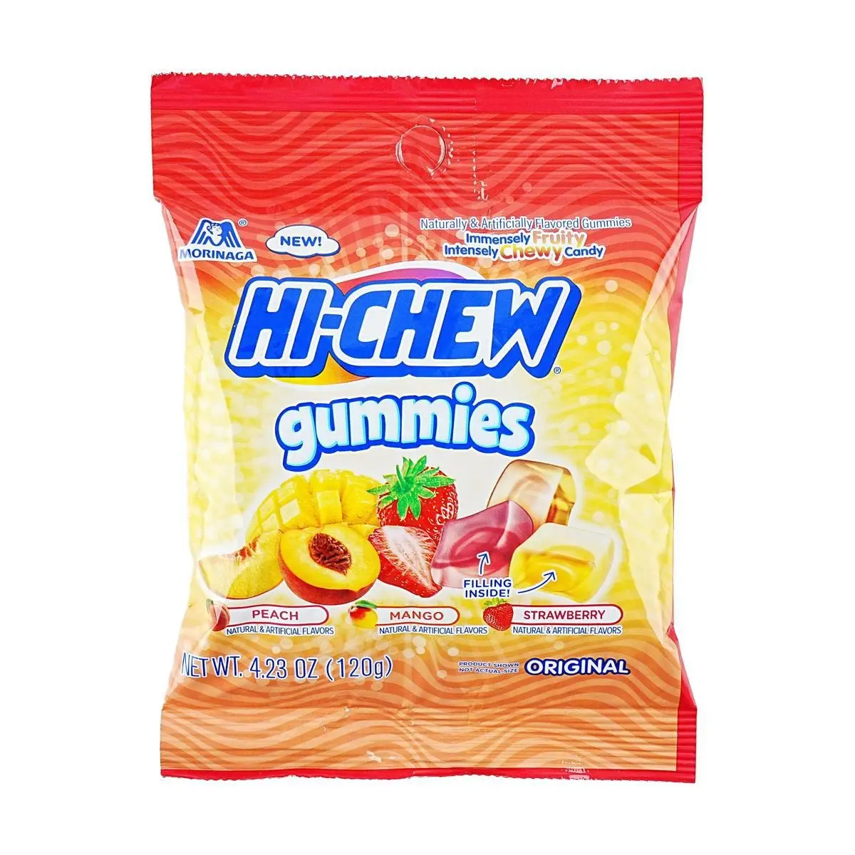 HI-CHEW Bag Gummies Original Mix Fruits Multiple flavors HI-CHEW Bag Gummies Original Mix Fruits Multiple flavors