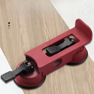 1pc Solid Wood Floor Suction Cup Dual Claw Gap Repair Tool, Flat Narrow Suction Cup Scratch Fixing Tool, Flooring Installation Aid, Hand Tools