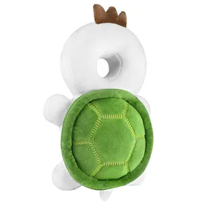 Baby Head Protector Backpack with Adjustable Straps Safety Pad Wear for Infant Toddler Walking & Crawling Essentials Fall Back Head Protection, Turtle