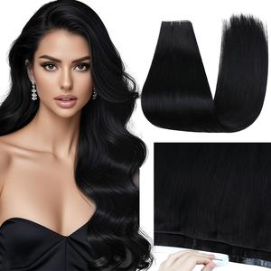 Sunny Tape in Hair Extensions Weft Tape Real Human Hair Hand Tied Natural Straight 50G Perfect for Everyone Use #summerwins  #DealsForYouDays