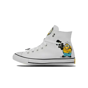 Converse Chuck Taylor All Star High "Minions" Men's Canvas Sneaker - Classic Casual High-Top Footwear