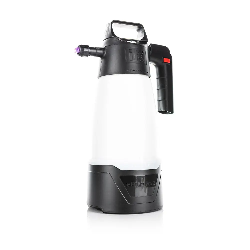 IK eFoam Pro 2 Battery Sprayer - Electric Foam Sprayer for Car Wash, Auto Detailing, Wheel & Tire Cleaning - Hoseless & Pump Free Cleaner