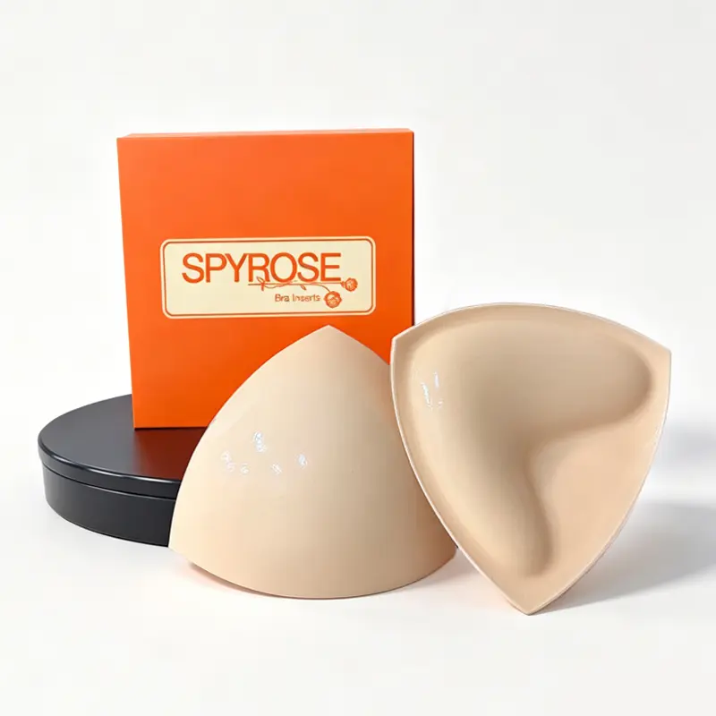 SPYROSE Bra Inserts for Women, Invisible Push Up Padding with Double-Sided Body Adhesive for a Natural Lift & Hidden Support for Dresses & Bikinis, Body Adhesive Bra Inserts & Padding, Lady, Essential, Swimwear, Strapless, Accessories, Cotton Fabric