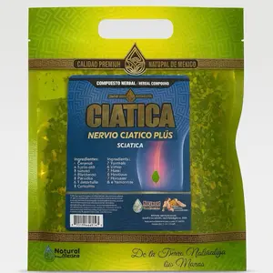 Ciática Nervio Ciático Plus 4 oz (113 g) Premium Herbal Compound | Natural Relief for Sciatic Nerve Discomfort, Inflammation & Muscle Tension | 100% Natural de México