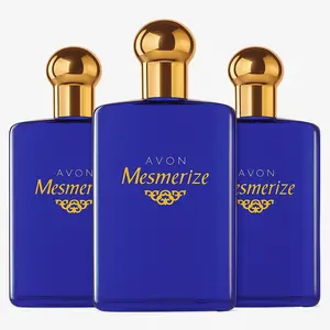 AVON Mesmerize Cologne 3.4 oz 3-Pack Gift Set for Men Long Lasting Woody Spicy Fragrance Classic Masculine Scent Unbeatable Value Convenience