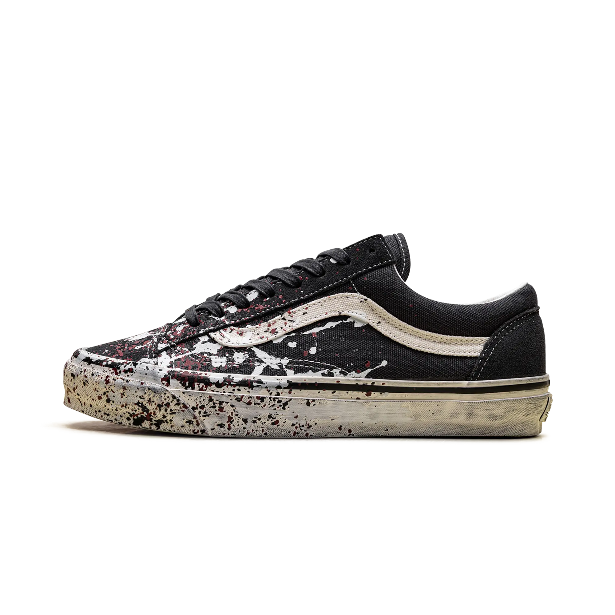 Premium Old Skool 36 "Paint Splatter Charcoal Grey" VN000D9RH91
