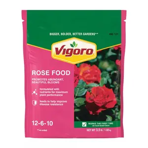 3.5 lb All Season Rose Plant Food 12-6-10 Fertilizer for Healthy Growth and Beautiful Blooms