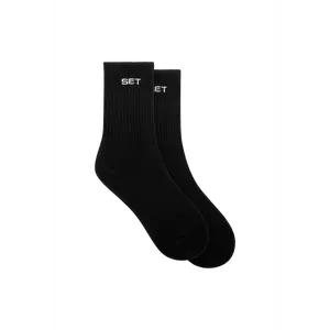 SET SOCKS - ONYX/WHITE
