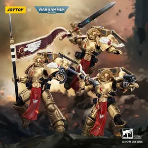 JOYTOY Warhammer 40k 1/18 Action Figures Blood Angels Sanguinary Guard with Inferno Pistol and Encarmine Blade