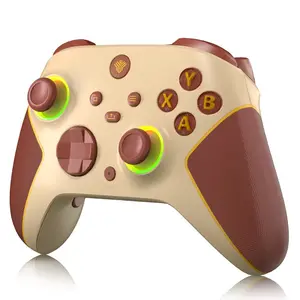 YUYIU Wireless Xbox Controller for Xbox Series X/S Xbox One PC, Hall Effect Joystick Wireless Gaming Controller with Programmable Buttons Turbo Linear Triggers Dual Vibration 4 RGB Modes 3.5mm Jack 1000mAh Rechargeable Type-C
