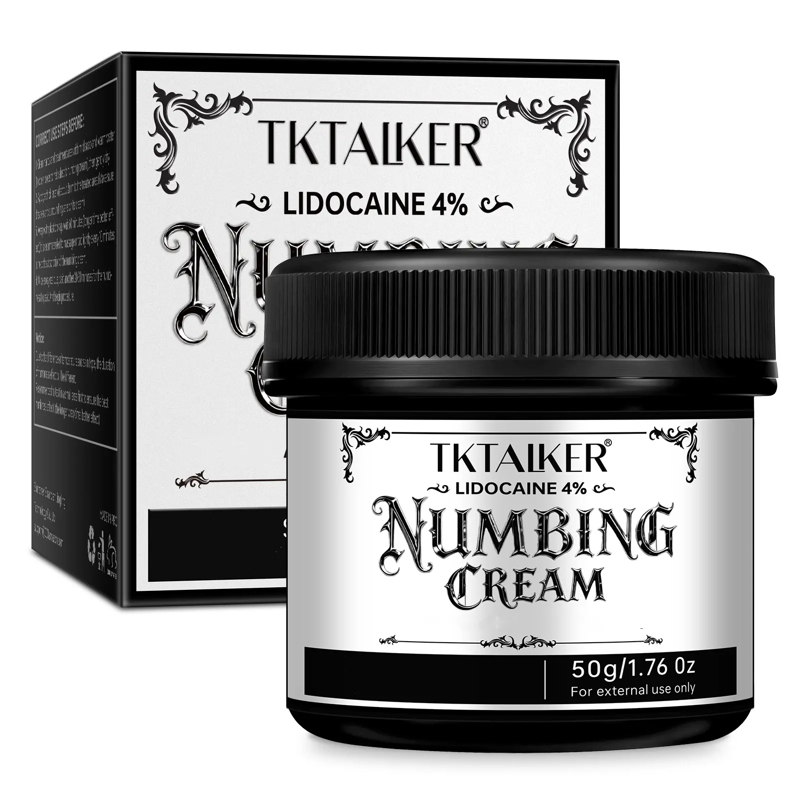 Tktalker Tattoo Care Cream 50g, Relieves Post-Tattoo Discomfort, Aftercare Moisturizer, Essential Tattoo Healing Balm, Tattoo Lotion