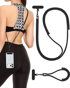 Cell Phone Lanyard for iPhone: Crossbody Phone Strap and Wrist Strap Most iPhone and Android Smartphones