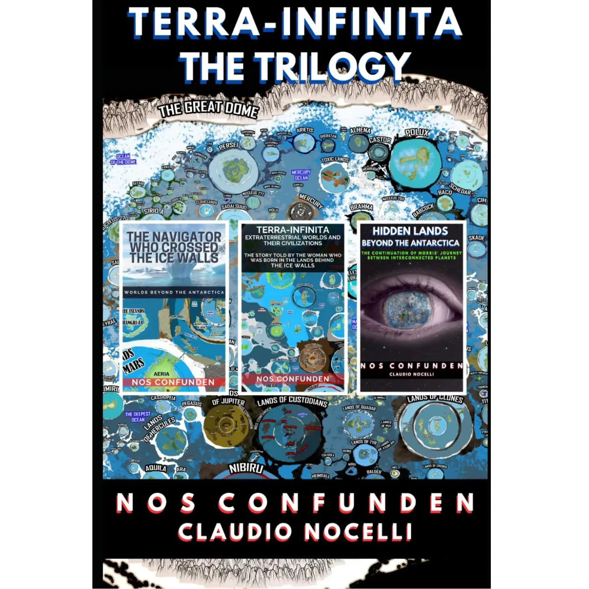 Terra-Infinita Trilogy | Epic Science Fiction Series, Adventure Across Worlds, Futuristic Exploration & Fantasy Saga Collection - Paperback