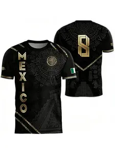 2026 New Arrival - Great Deal on Mexico World Cup Home Jersey,Men's Football Print T-shirt， 4 Mexican-themed jerseys，Breathable Sweat-Absorbent, Sporty Fit, All Seasons, Fast Shipping，Mexico home ground World Cup support jerseys，Family Gifts