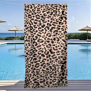 Ultra-Soft Polyester Beach Towel, Water Absorbent Towel, Quick-Dry & Reusable, Ideal for Yoga Travel Swimming Camping, Large Size Gift