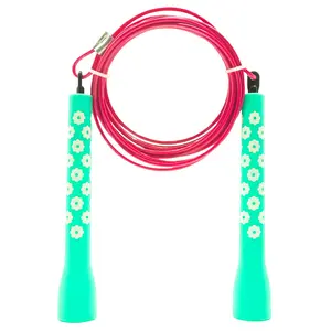 Wildflower Wonder Speed Rope, Adjustable Speed Rope for Men and Women, Indoor Fitness Training Speed Skipping Rope Perfect for Boxing Workout, Jump Rope for Double Unders